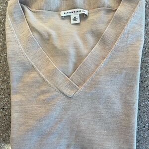 Banana Republic Light Tan Knit Top